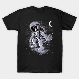 Astronaut Skate Polkadot DOT Coin To The Moon Crypto Token Cryptocurrency Blockchain Wallet Birthday Gift For Men Women Kids T-Shirt